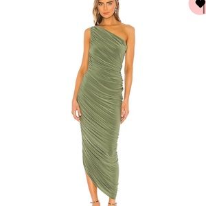 Norma Kamali - Diana Gown in Celadon